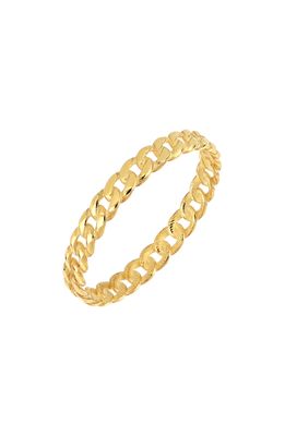 Bony Levy 14K Gold Curb Chain Ring in 14K Yellow Gold