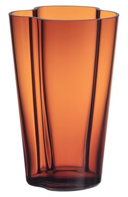 Iittala Aalto Vase in Orange
