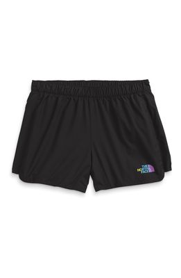 The North Face Girls Never Stop Running Shorts in Tnf Black