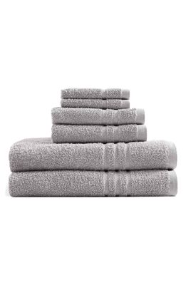Sunday Citizen 6-Piece Plush Towel Set in Stone