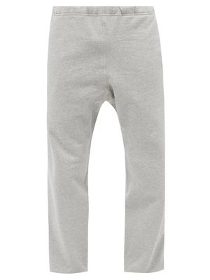 Snow Peak - Drawstring Cotton-jersey Track Pants - Mens - Grey