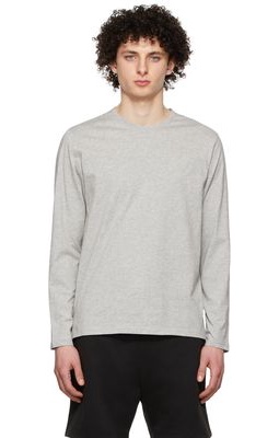 Theory Grey Precise Long Sleeve T-Shirt