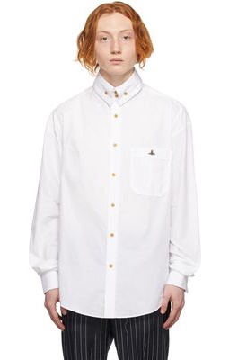 Vivienne Westwood White Two-Button Krall Shirt