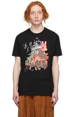 Vivienne Westwood Black Bambi Classic T-Shirt