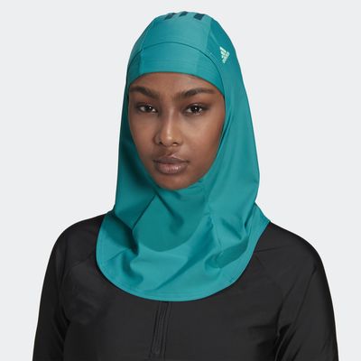 3-Stripes Swim Hijab Eqt Green