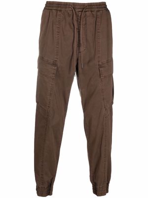 Juun.J drawstring cargo trousers - Brown