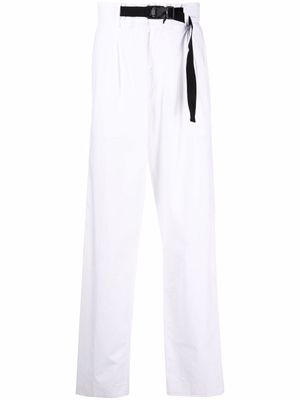 Nº21 belted straight-leg jeans - White
