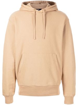 Stussy embroidered-logo pullover hoodie - Neutrals