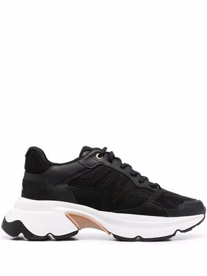 Nubikk Ross trek Edge chunky sneakers - Black
