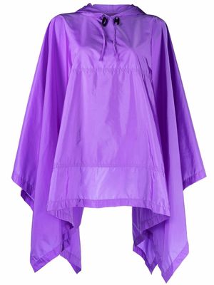 Mackintosh Alness hooded poncho - Purple
