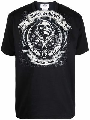 Junya Watanabe MAN skull-print T-shirt - Black