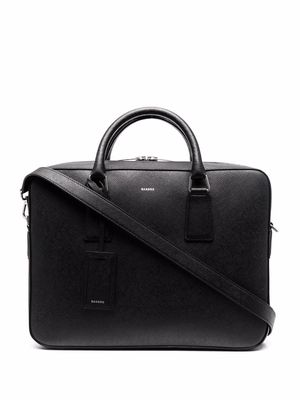 SANDRO large Downtown laptop bag - Black