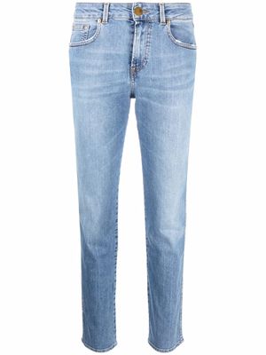 PT TORINO washed skinny jeans - Blue