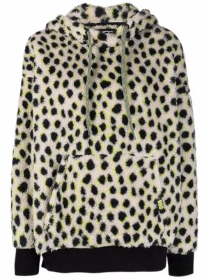 UGG leopard-print long-sleeve hoodie - Neutrals