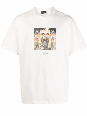 Throwback. Michael Jackson print T-shirt - White