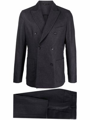 Tonello double-breasted tailored suit - Grey
