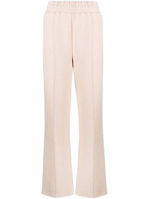 12 STOREEZ elasticated-waist cotton-blend trousers - Neutrals