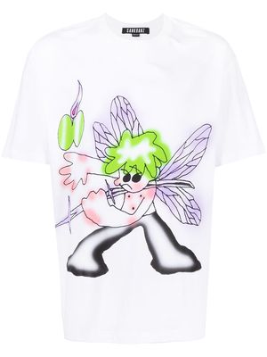 Sankuanz Apple Boy cotton T-shirt - White