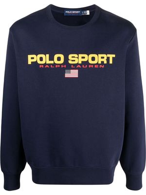Polo Ralph Lauren logo-print pullover - Blue