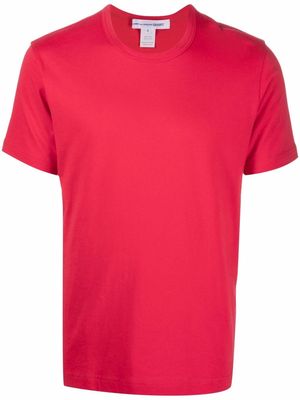 Comme Des Garçons Shirt logo-print cotton T-shirt - Red