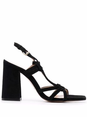 Tila March Noeud block-heel sandals - Black