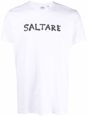 ASPESI slogan-print cotton T-shirt - White