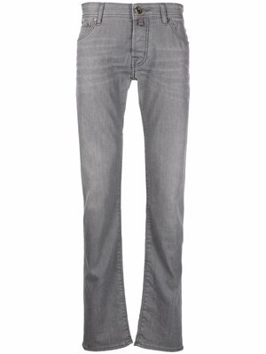 Jacob Cohen washed straight-leg jeans - Grey