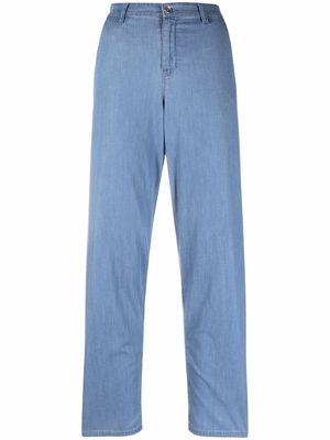 Emporio Armani straight-leg denim jeans - Blue