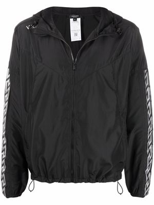 Versace Greca-print lightweight jacket - Black
