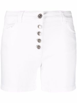 LIU JO button-down shorts - White