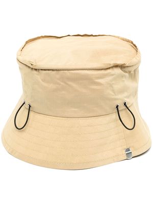 Craig Green Paper drawstring bucket hat - Brown