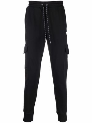 Michael Kors Vicoty logo-patch track pants - Black