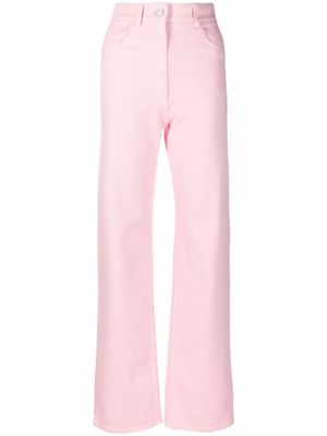 Nº21 high-waisted wide-leg jeans - Pink