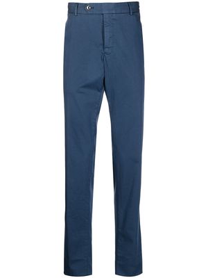 Pt01 mid-rise straight trousers - Blue