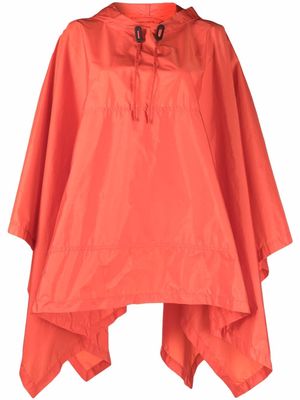 Mackintosh ALNESS hooded poncho - Orange