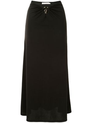 Christopher Esber Orbit embellished midi skirt - Black