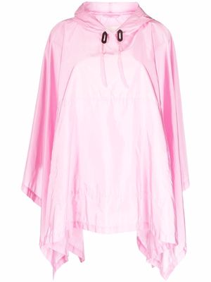Mackintosh ALNESS hooded cape - Pink