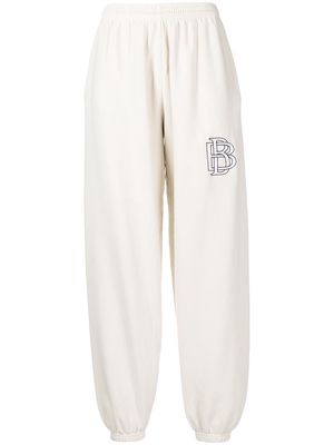 Blood Brother embroidered-logo track pants - White