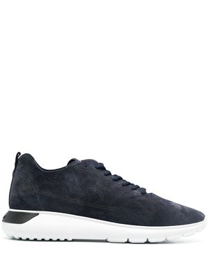 Hogan low lace-up sneakers - Blue