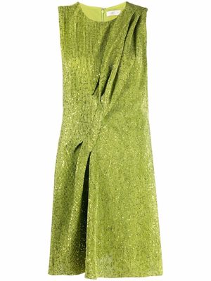 Stine Goya sequin-embellished mini dress - Green