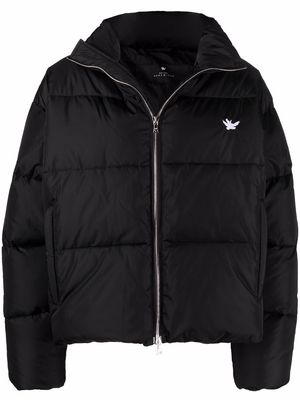 Maison Bohemique long-sleeve puffer jacket - Black