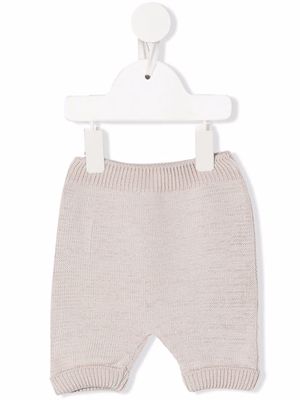 Little Bear Ghetta knitted trousers - Neutrals