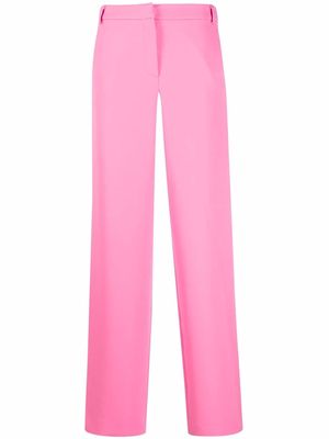 Giada Benincasa high-waisted straight-leg trousers - Pink
