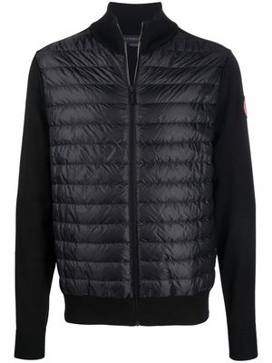 Canada Goose HyBridge knitted padded jacket - Black