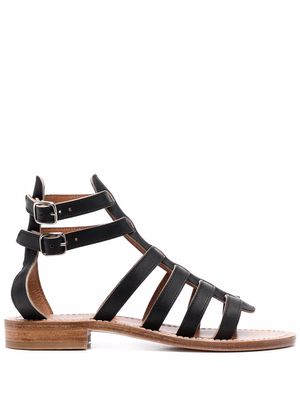 K. Jacques open-toe buckle-fastening sandals - Black