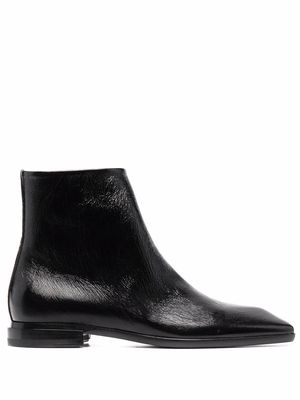 Cesare Paciotti square-toe boots - Black
