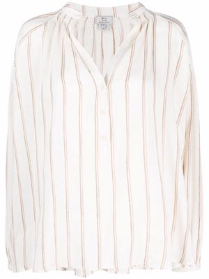 Woolrich striped tunic top - White