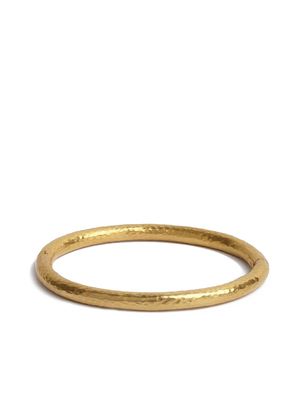 Annoushka 18kt yellow gold Organza bangle bracelet