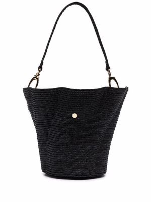 Flapper Tessa convertible handbag hat - Black