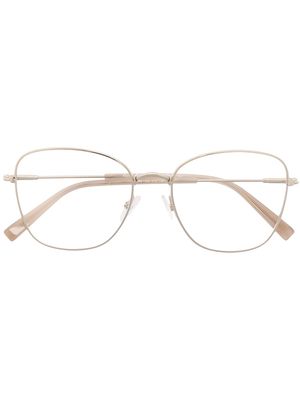 Max Mara MM1396 square-frame glasses - Gold